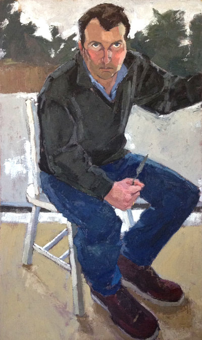 Self Portrait as a Struggling Artist by Eric Whitten
